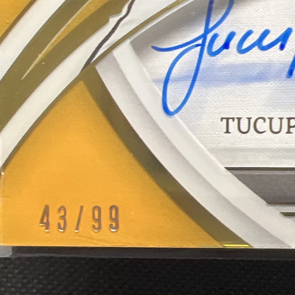 2022 Immaculate Collection Shadowbox Signatures #4 Tucupita Marcano Auto /99 BB - Image 3 of 4