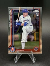 Matt Shaw RC 2025 Topps Chrome Rookie #219 Chicago Cubs