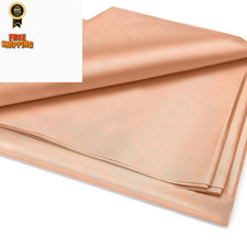 Amerthing Pure Copper Faraday Fabric RF  LF Electromagnetic 2 meters, Gold