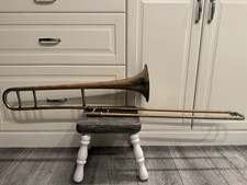 1955 F. E. Olds  Son Studio Tenor Trombone 155338 w/Non Origional Case Vintage