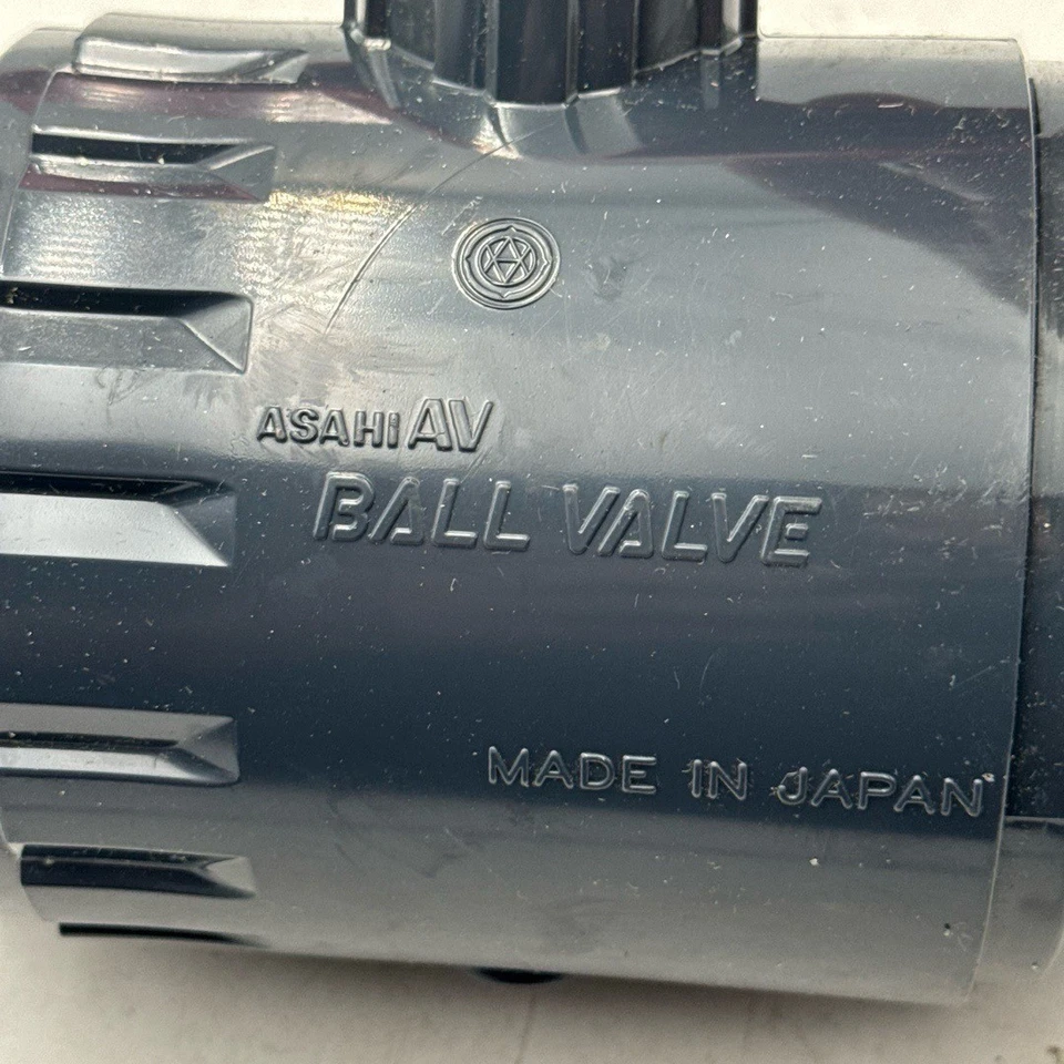 Asahi AV PVC True Union Valve EPDM Seals 121CB-00031 NSF 61 Certified Japan Made - Image 3 of 4