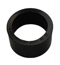 Solvent Black 50mm (56mm) x 40mm (43mm) Waste Pipe Reducer - 5 PACK