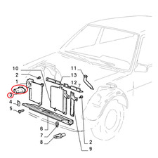 Radiateur Fiat UNO