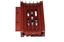 RED CNC PIT BIKE OIL COOLER RADIATOR 10mm THREAD fits 125cc 140cc