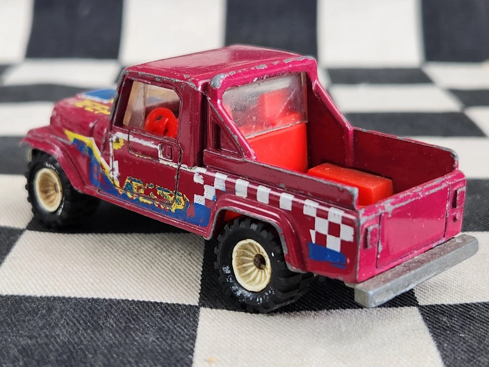 Hot Wheels Jeep Scrambler White Hub Real Riders FREE POST AUSTRALIA  - Image 3 of 4