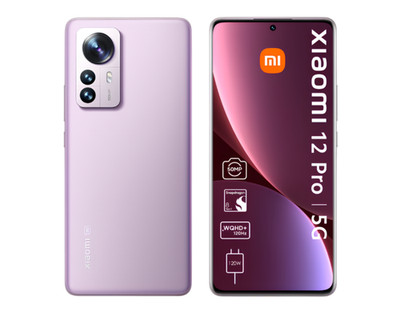 Xiaomi 12 Pro 256GB / 12GB RAM Purple Smartphone 6,73'' 120Hz AMOLED Aufst.