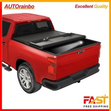8ft Hard 3-fold Tonneau Cover Wlamp For 2014-2023 Chevy Gmc 1500 2500 3500 8ft Hard 3-fold Tonneau Cover Wlamp For 2014-2023 Chevy Gmc 1500 2500 3500