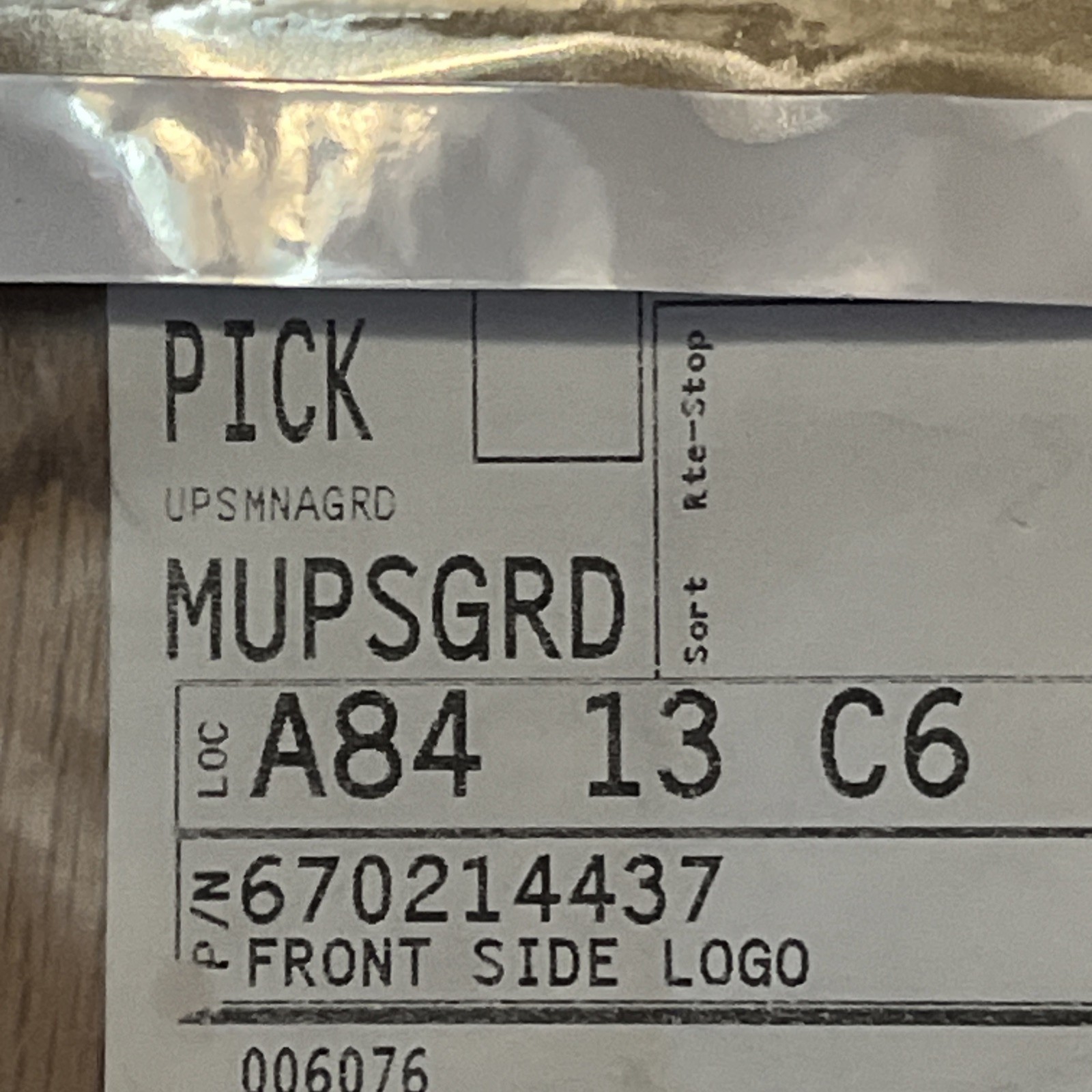 GENUINE MASERATI 2022 Levante Modena Trim Front Side Script Nameplate 670214437