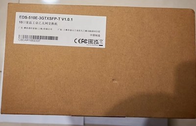 1PC New MOXA EDS-510E-3GTXSFP-T V1.0.1 Industrial Ethernet Switch *rr