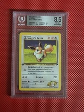 Pokémon Gym Challenge Lt. Surge's Eevee 51/132 1st Ed BGS 8.5 on eBay