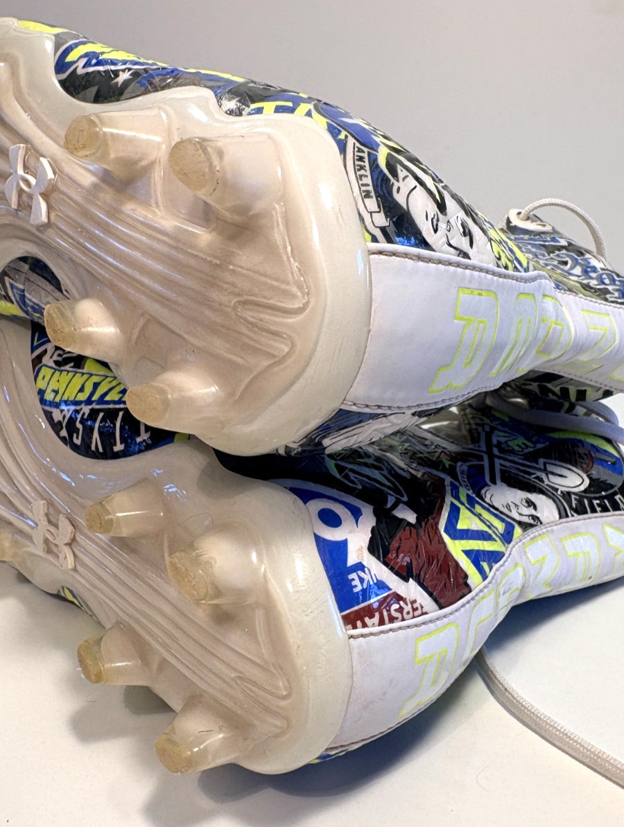 Under Armour UA Highlight MC Mens US 11 Pennsylvania Football Lacrosse Cleats thumbnail 14