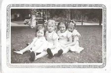 HOW THEY ROLLED Vintage FOUND 20th CENTURY PHOTO Black+White ORIGINAL 57 44 T