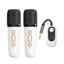 Mini Wireless Karaoke Mic 360  Surround Sound Portable BT Microphone For Home