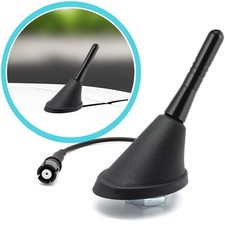 Auto KFZ Kurz Stab Dach Antenne Raku 2 Sockel für Mercedes Mazda BMW Seat Opel