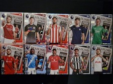 Topps 2026 Premier League Headlines Full Set of 10 Collectible Cards