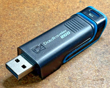 1TB KINGSTON DATA TRAVELER 200 1 TB Flash USB Thumb Drive Stick ERASED Works