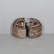 1995-1998 Porsche 911 993 Exhaust Muffler Right Left Pair Fister Bypass OEM Used