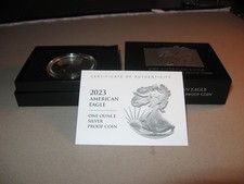 2023-W United States Proof Silver Eagle Dollar Coin OGP