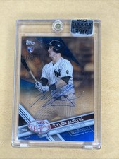 2017 Topps Clearly Authentic Auto #CAAU-TA Tyler Austin Yankees 06/25 Sealed