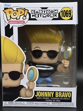 Funko Pop Animación Cartoon Network Johnny Bravo #1069 con peine espejo CAJA DAÑADA