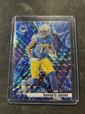 2025 Panini Mosaic - Davante Adams #38 Reactive Blue Mosaic Prizm