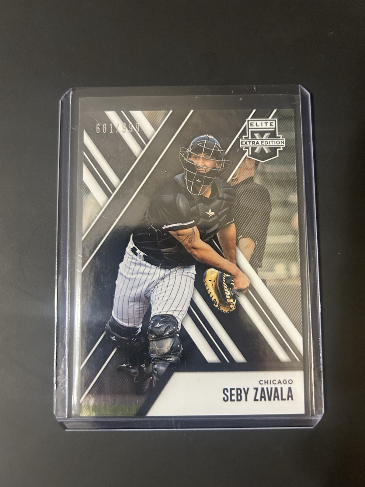 2017 Panini Elite Extra Edition Baseball Seby Zavala #153 681/999 -White Sox