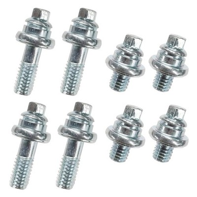 8 PCS Car Side Post Battery Terminal Bolts 2 Different Lengths Extender Stud
