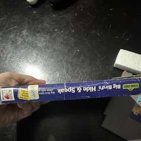 Sesame Street Big Bird's Hide & Speak NES Hi Tech Expressions Talking Game