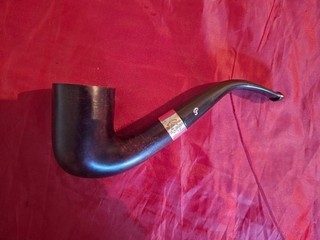 Petersen Dublin Pfeife Sherlock Holmes Rathbone mit Sterlingsilber Olive