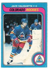 1979-80 O-PEE-CHEE # 229 JACK VALIQUETTE ROCKIES OPC HOCKEY  NICE AND NO CREASES