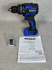 New Kobalt XTR 24V Max 1/2" Brushless Drill/Driver KXDD 124B-03 PARTS OR REPAIR