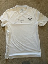 Authentic Hand Signed & Training Worn Andy Murray Shirt (donated By Team Draper)