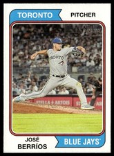 2023 Topps Heritage José Berríos Toronto Blue Jays #60