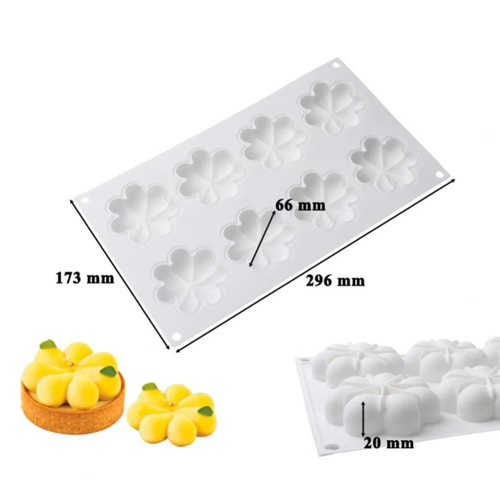 Soft Fondant Cake Decoration Mold Non-stick Cake Mold Bakeware - Picture 9 of 12