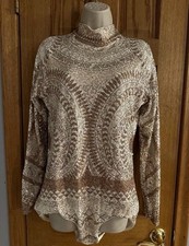 THE LINE UP CHAMPAGNE GOLD SILVER WHITE SEQUIN DANCE COSTUME LEOTARD ADULT XXL