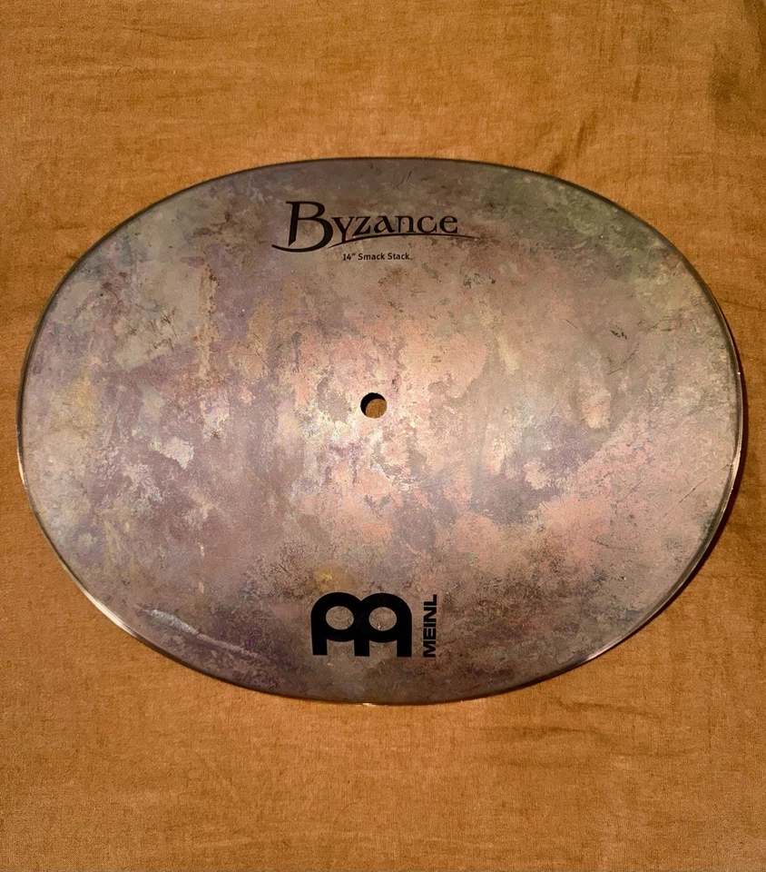 Platillos vintage de 3 discos Meinl Smack Stack Byzance - discos de 10/12/14 pulgadas Foto 3 de 4