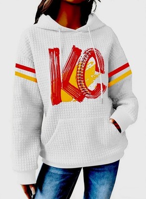 Game Day Hoodie Women Football Graphic Sweatshirt Football Team