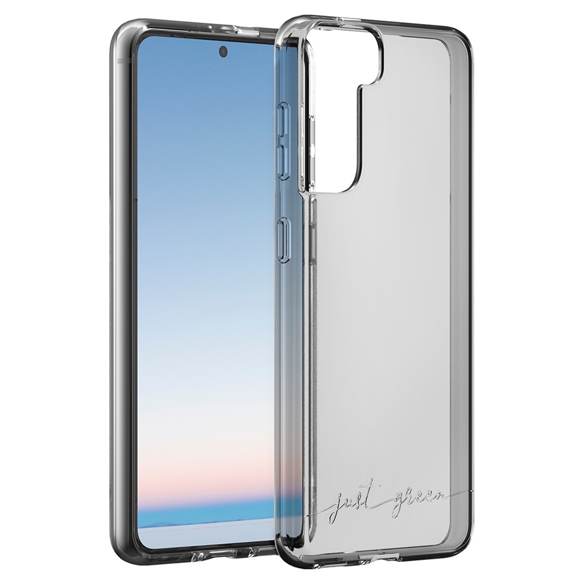 Coque TPU Galaxy S21 Ultra Just Green protection transparente fine