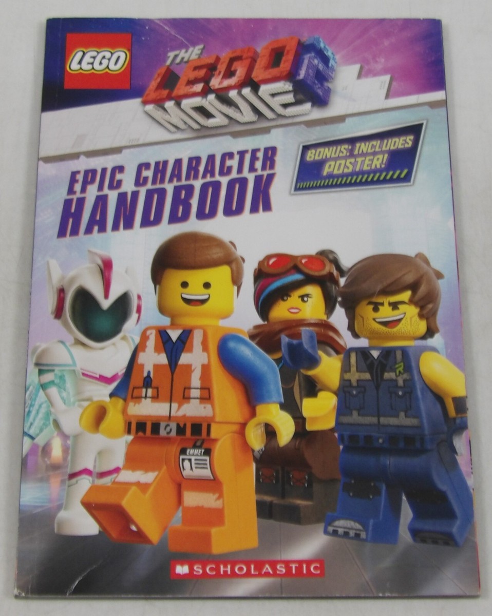 the Lego Movie 2 Epic Character Handbook - Scholastic - no poster
