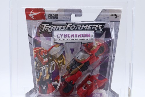 Ransack Scout Class AFA GRADED U90 Transformers Cybertron 2005 Hasbro SEALED - Picture 8 of 11