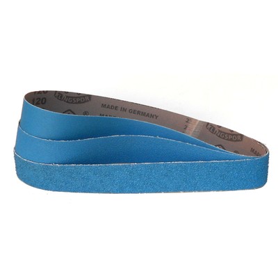 Klingspor Schleifbänder 75x780mm Korund 80 - 20 Stück Für Bandschleifer Holz & Metall