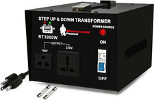 Conversor Convertidor Transformador De 110V 120V A 220V 3000 Watts Calidad 2023