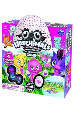 Hatchimals CollEGGtibles The EGGventure Game 4 Exclusive Figures Mystery Egg