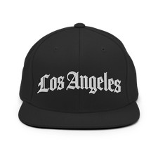 Los Angeles Snapback Hat Embroidered Logo