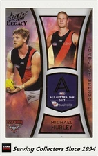2018 Select AFL Legacy All Australia Team Card AA5 Michael Hurley (Essendon)