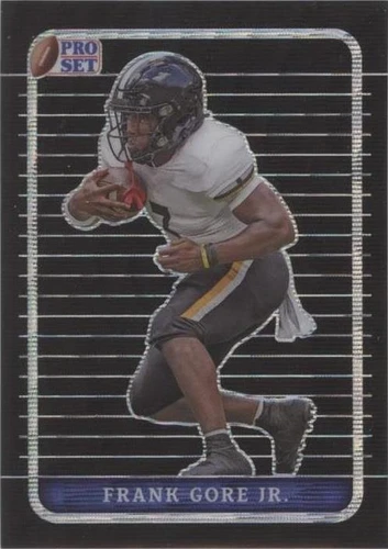 2023 Leaf Pro Set Metal Frank Gore Jr. #19