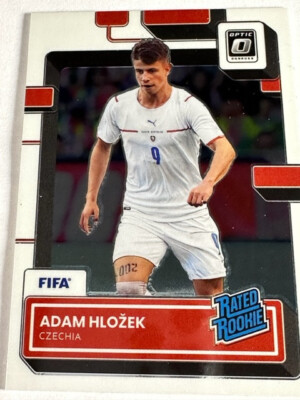 2022-23 Panini Donruss Soccer OPTIC Czechia Adam Hlozek Rated Rookie