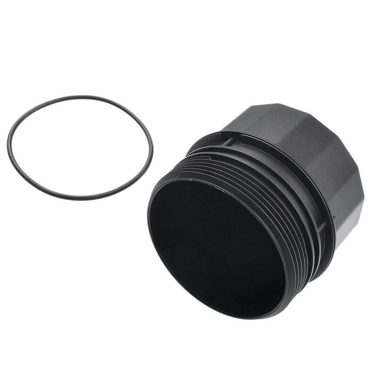 Oil Filter Housing Cover w O Ring for Jaguar F Pace F Type XE XFR