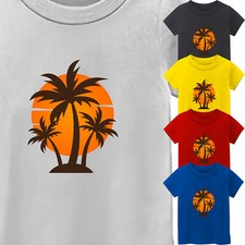 USA Cool Summer Beach Party Kids Short Sleeve T-Shirt New Humor Graphic Gift Tee