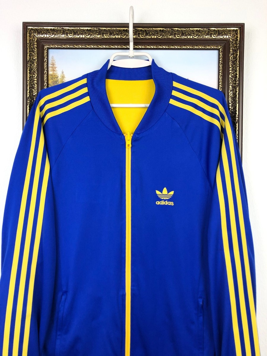 Adidas Sweden Football Jacket World Cup Soccer Track Top